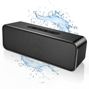 Portable Bluetooth Speaker, Wireless Speaker with Loud Stereo Deep Bass Sound, Outdoor Speakers with Bluetooth 5.0, 6H Playtime,66ft Bluetooth Range, Dual Pairing for Home,Party