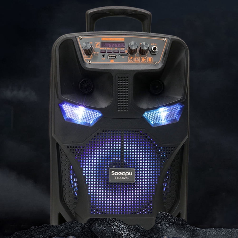 Portable Bluetooth Speaker - Wireless Subwoofer for Outdoor Use, Compact and High-Quality Sound