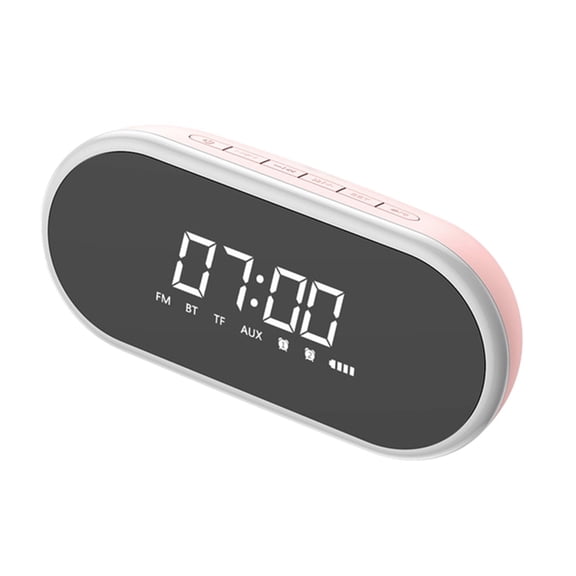 Portable Bluetooth Speaker With Alarm Clock Wireless Loudspeaker Music Surround Loud Speaker ,High Volume Speakers