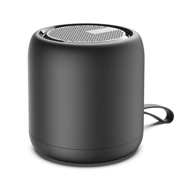 Portable Bluetooth Speakers with Strap Easy to Carry, Wireless IPX4 Waterproof Mini Speaker with Loud Stereo Sound, 24 Hours Playtime, Rechargeable,Black