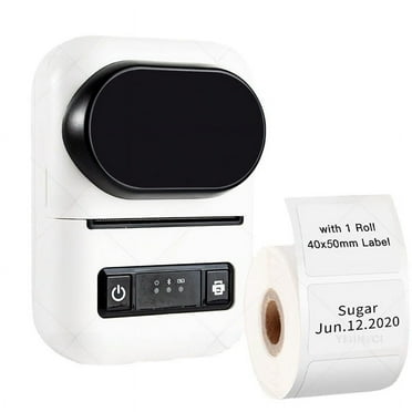 Portable Bluetooth portable thermal barcode printer mobile phone Bluetooth computer label printer