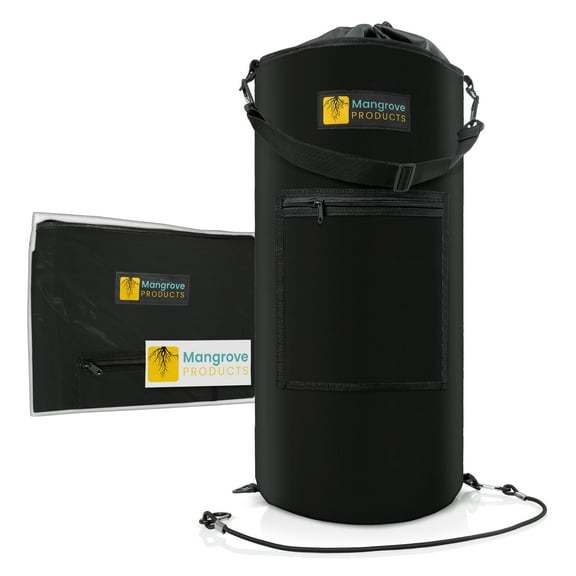 Portable Boat Trash Can, Reusable Trash Bag, Boating Equipment, Boat Storage, Boat Accessories Marine, Pontoon Boat Accessories, Fishing, Sandbar, RV, or Camping