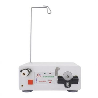 Portable Bobbin Winder Sewing Accessories Automatic Bobbin Winder Electric  Multifunction with Box Handle Embroidery Tool Thread Stand 