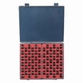 thumbnail image 1 of Portable Bobbins Case 33/66 Grids Bobbin Storage Box with Lid for Sewing, 1 of 9