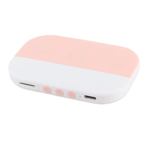 Portable Bone Conduction Pillow Speaker Bluetooth 6.0 Wireless Under Pillow Sleep Speaker Mini Sound Box 10m Distance (Roseate, 7.48x3.15 in / 19x8 cm)