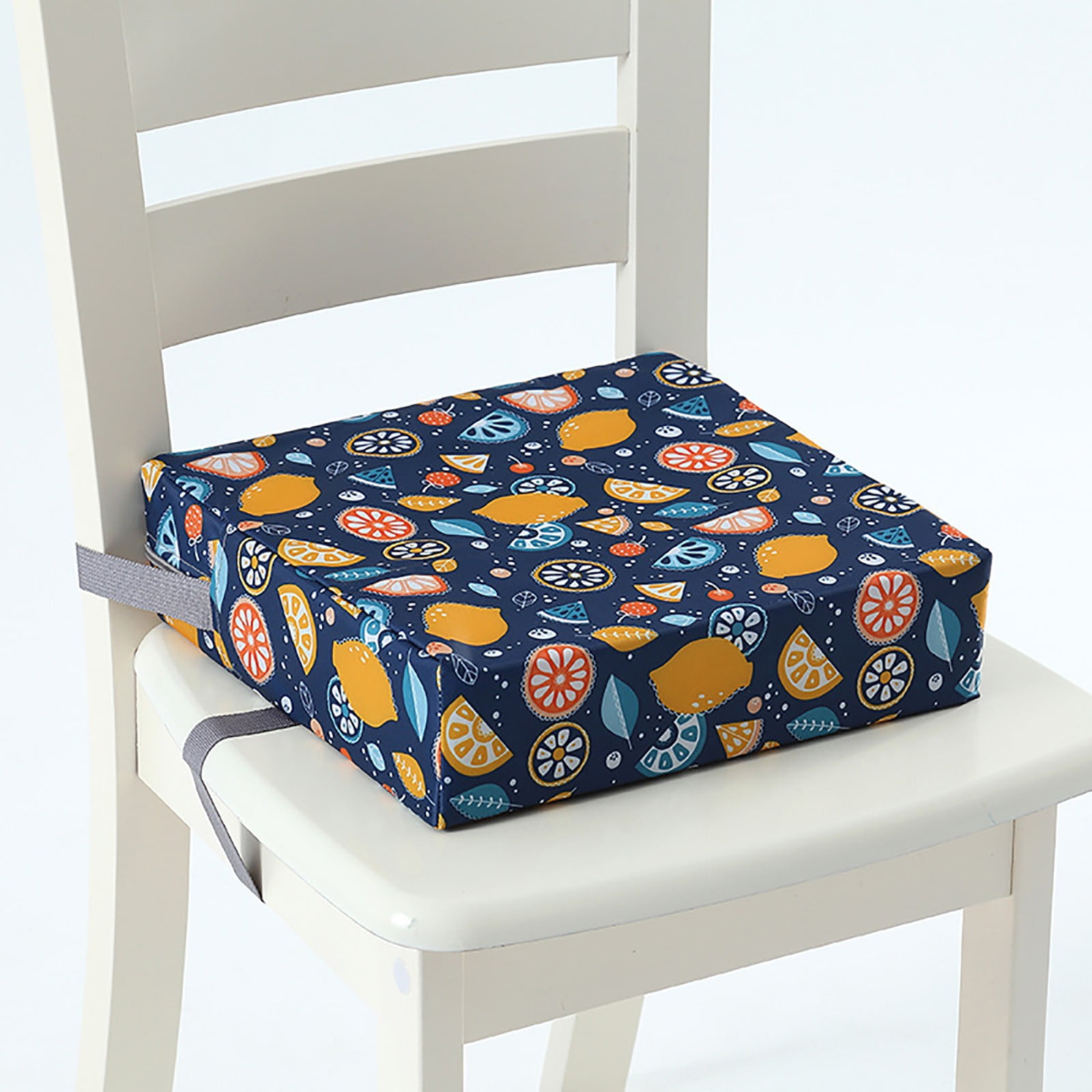 Portable Booster Seat With Straps Adjustable Kids High Chair For Memory Foam Floor Cushion Back Support Cushions for Recliners Universal Car Cushion Floor Sitting Cushions Fireplace Seat Cushion Walma...