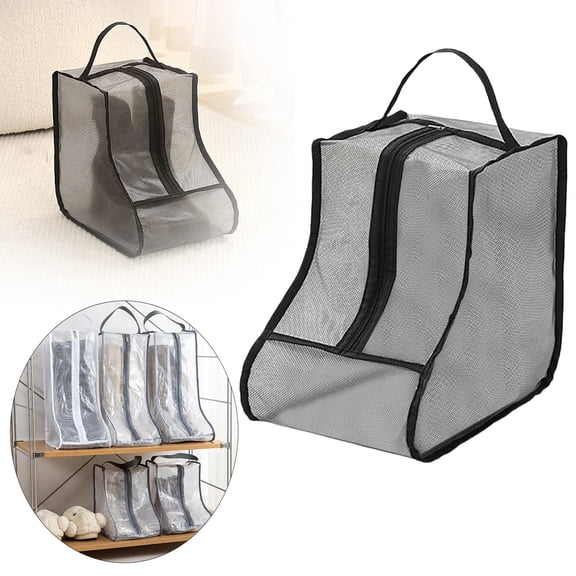 Portable Boots Storage Bag, High/Short Boot Storage Bag, Shoe Bags for Storage and Travel Dust Proof Travel Shoe Bags for Packing, 1 Pcs, 11.02x7.87x11.02"