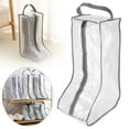thumbnail image 1 of Portable Boots Storage Bag, High/Short Boot Storage Bag, Shoe Bags for Storage and Travel Dust Proof Travel Shoe Bags for Packing, 1 Pcs, 11.02x7.87x11.02", 1 of 8