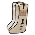 thumbnail image 1 of Portable Boots Storage,Visible Tall Boots Storage/Protector Bag with Handle & Zippers,Transparent Water Dustproofs Travel Boot Cover for Packing(18.5x11.4x9.4inch), 1 of 5