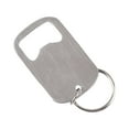 thumbnail image 1 of Portable Bottle Openers Keychain Stainless Steel Flat Opener,Bottle Cap Opener for Beverage Can,Bartender Bottle Openers for Bar Kitchen Restaurant Party Supplies Men Women, 1 of 7