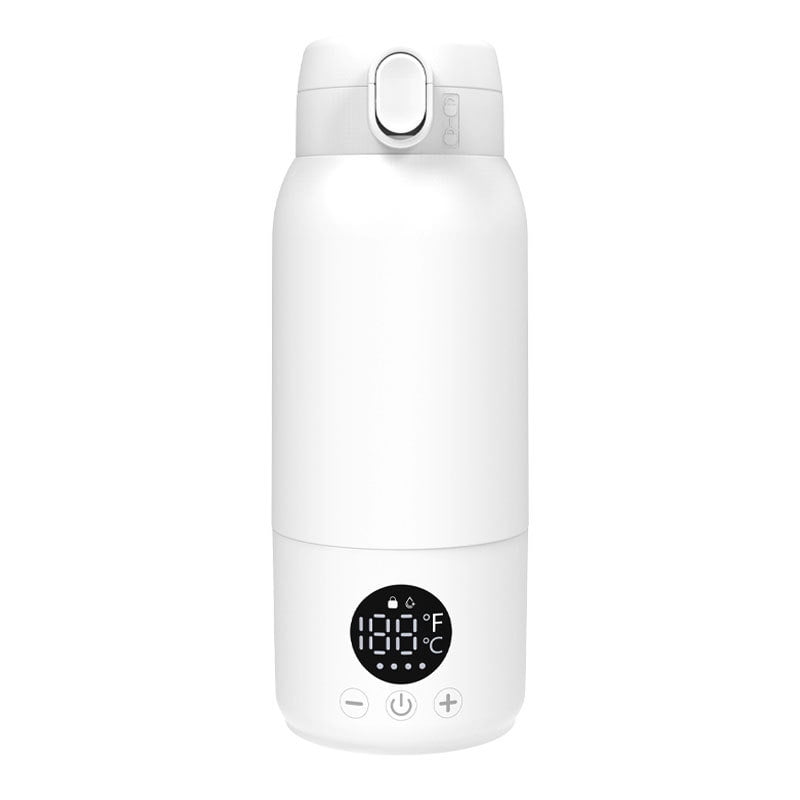 Portable Bottle Warmer 16.9oz Bottle Warmer for Travel, Fast Heating for Breast Milk Formula & Water, Long Battery Life &Large Capacity, Suitable for Baby Outdoor