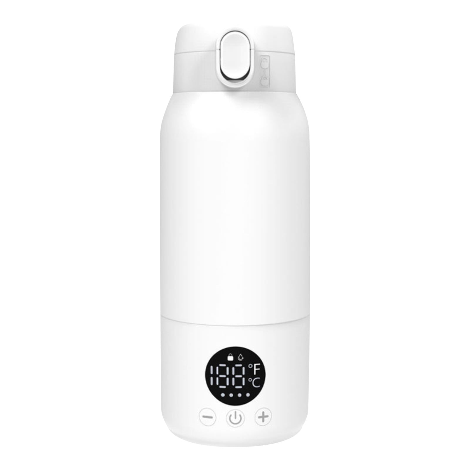 Portable Bottle Warmer 17oz Bottle Warmer for Travel, Fast Heating for Breast Milk Formula & Water, Long Battery Life &Large Capacity, Suitable for Baby Outdoor