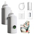thumbnail image 1 of Portable Bottle Warmer, 2025 New Upgraded Bottle Warmer, Fast-Heating & Long-Lasting Warming UP to 5H, Precise Temperature Control, Comfortable Baby Feeding on The Go and Travel (2PCS), 1 of 8