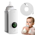 thumbnail image 1 of Portable Bottle Warmer, Fast Warming Comfortable Baby Feeding On The Go, Waterless Milk Warming with Battery-Powered for Home Outdoor, 1 of 7
