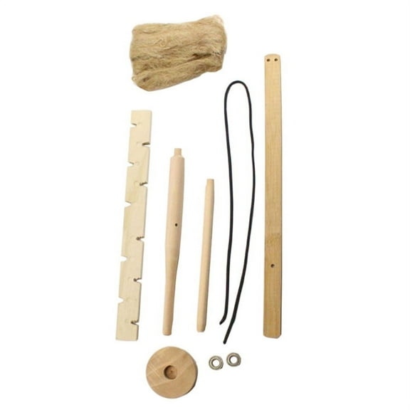 Portable Bow Drill Friction Fire Starter Primitive Wood Outdoor Survival Practice Drilling Tool Kits for Camping Hiking