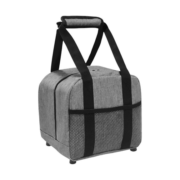 Portable Bowling Bag Single Handbag Bowling Storage Bag with Padded Holder for Safe Storage