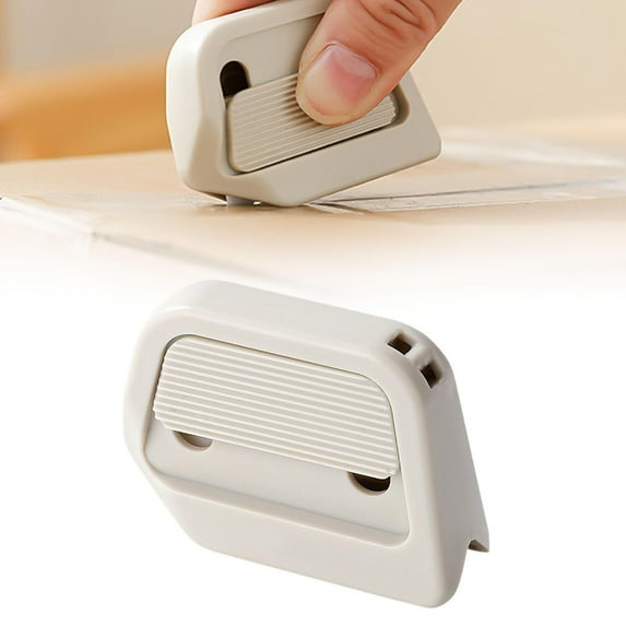 Portable Box Cutter Retractable with Ceramic Blades & Right Angle Groove