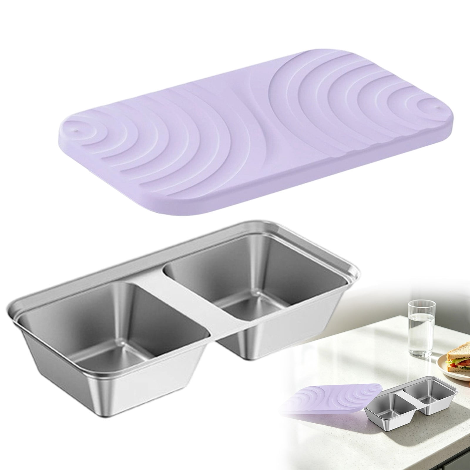 Portable Box With Silicone Cover, Storage Case For Seasonings And ...