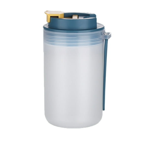 Portable Breakfast Cup 16oz with Measuring Marks, Microwave-Safe Container for Campus & Outdoor Meals