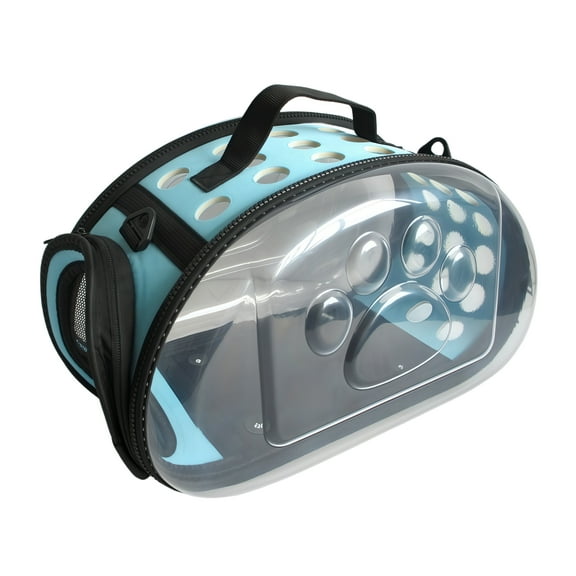 Portable Breathable Cat Carrier Bag Clear Design Foldable Travel Transport