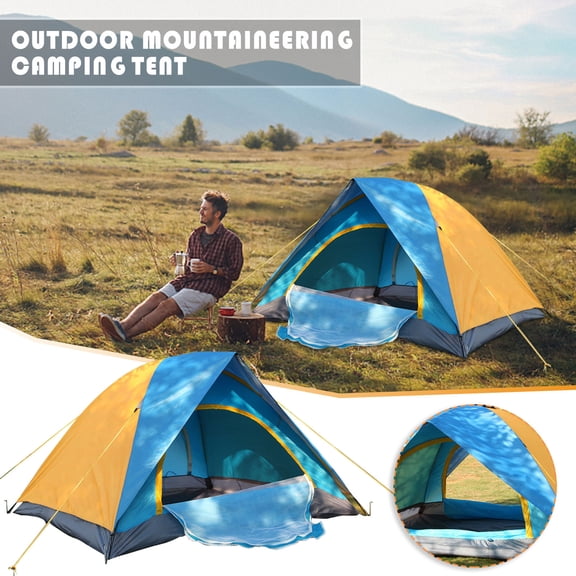 Portable Breathable Outdoor Mosquito Net Tent, Wear Resistant Waterproof Camping Shelter, Easy Setup Large Space Insect Proof Tent for Hiking Camping Travel All Season Outdoor Rest Use