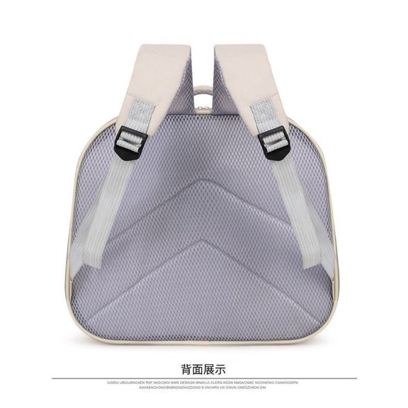 Portable Breathable Pet Backpack,Waterproof Large Capacity Dog Bag,Transparent Window Pet Carrier,Ventilation System Comfort Bag,Lightweight Outdoor Travel Pet Pack,Small Animal Cat Rabbit Puppy Bag