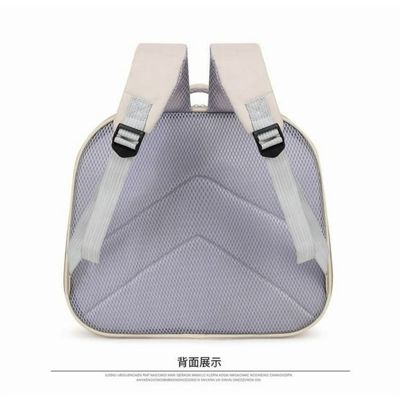 Portable Breathable Pet Backpack,Waterproof Large Capacity Dog Bag,Transparent Window Pet Carrier,Ventilation System Comfort Bag,Lightweight Outdoor Travel Pet Pack,Small Animal Cat Rabbit Puppy Bag