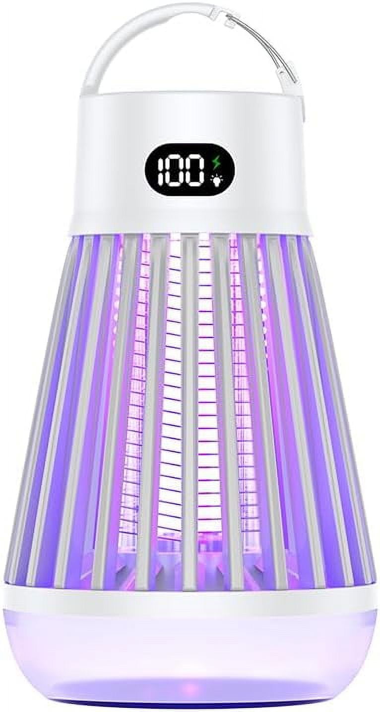 Portable Bug Zapper, Indoor & Outdoor, Cordless Rechargeable Mosquito