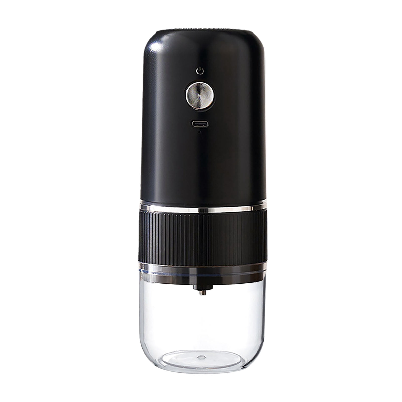 Portable Burr Coffee Grinder with Adjustable Ceramic Conical Grind Settings Rechargeable Long Battery Life Type C Charging Travel Home Use