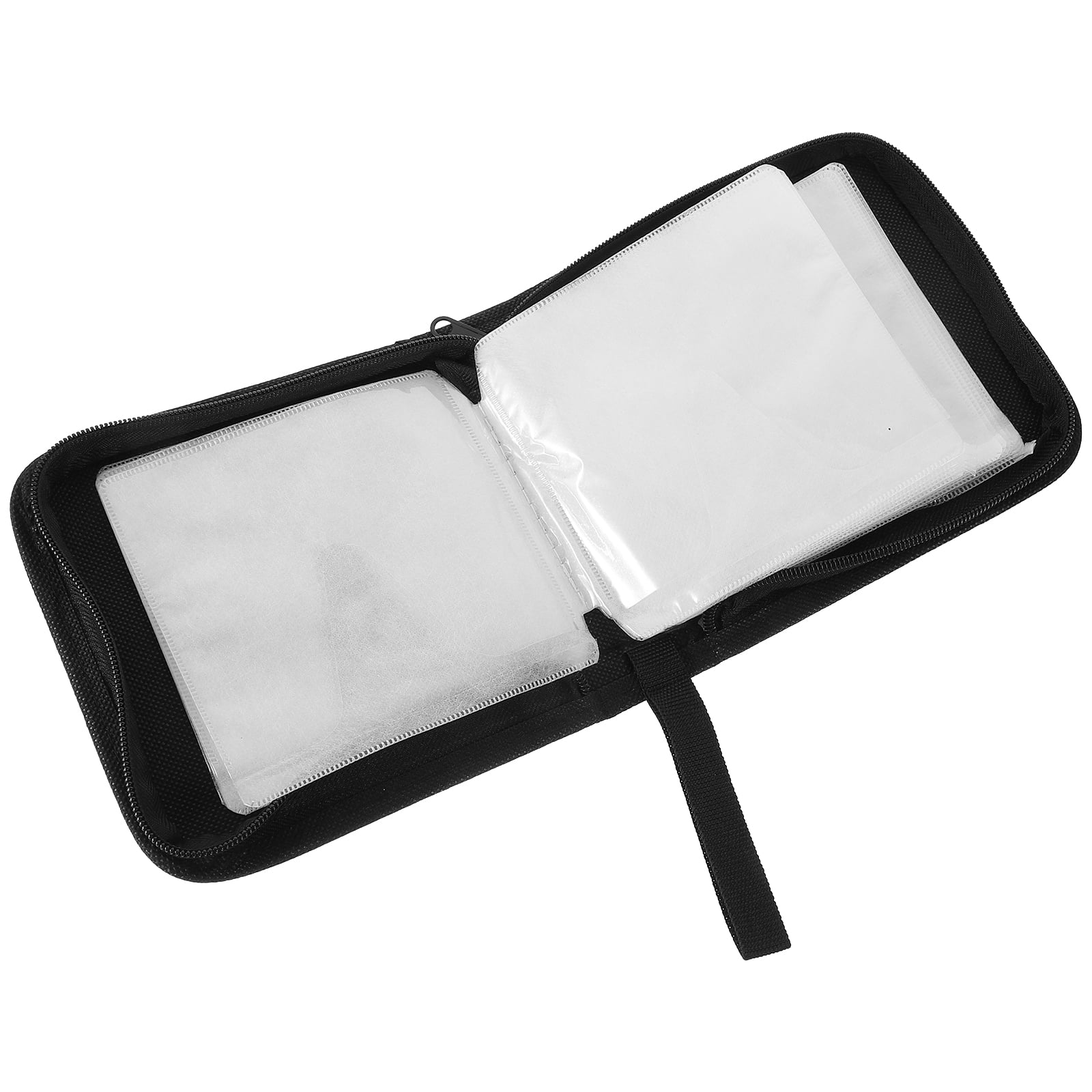 Portable CD Case Disc Storage Pouch DVD Storage Case Lanyard CD Wallet ...