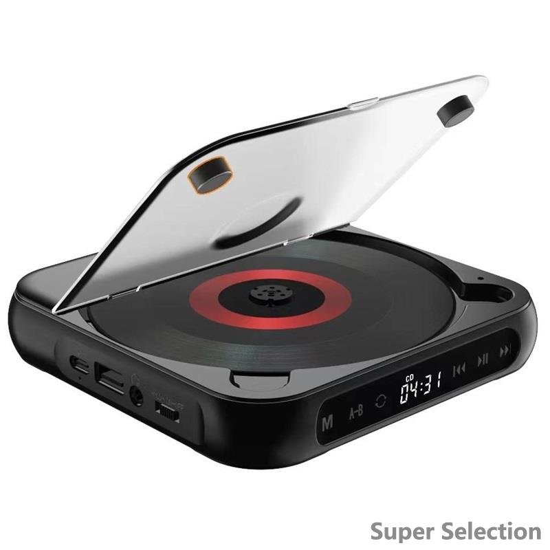 Portable CD Player With Bluetooth, Rechargeable Battery Personal Stereo ...
