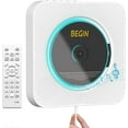 Portable CD Player,Bluetooth WallMounted CD Music Player Home Audio
