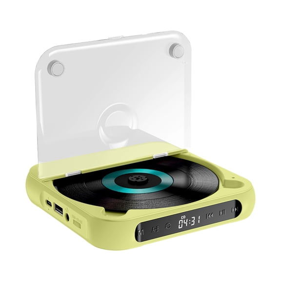 Portable CD Player,Household CD Player with Earphone Jack, Versatile Anti-Skip CD Player for Car Home,Suitable for Home,Car and Outdoor Travel