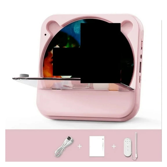 Portable CD Player KC-818 Stereo Playback Bluetooth 5.1 Built-ln 2000mAH Battery ,Multi-Functional