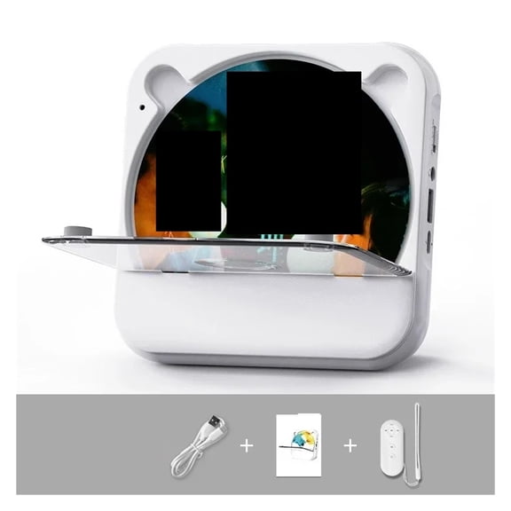 Portable CD Player KC-818 Stereo Playback Bluetooth 5.1 Built-ln 2000mAH Battery