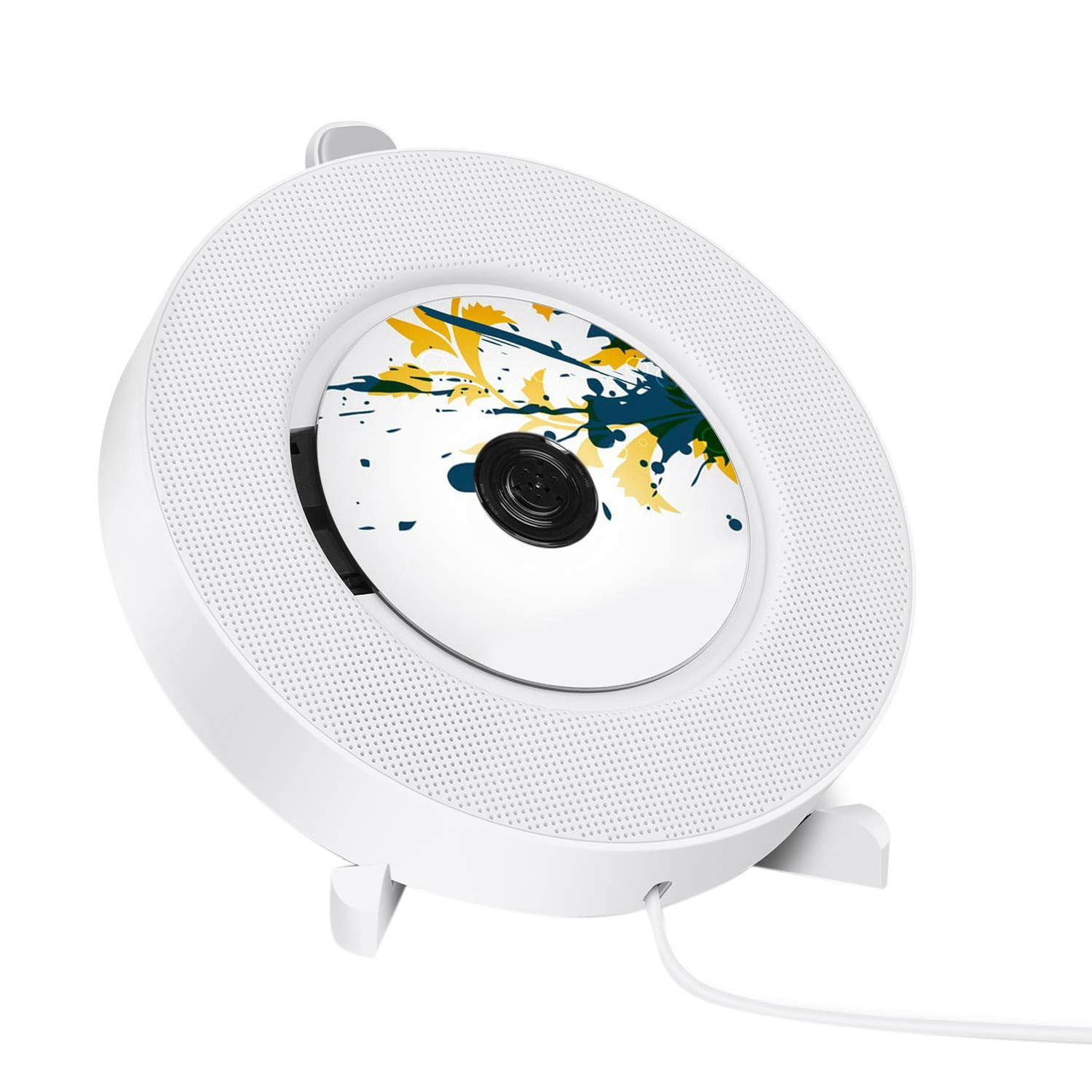 Portable Cd Player With Bluetooth Wall Mountable Portable CD Player with Bluetooth Wall Mountable CD Player with Remote