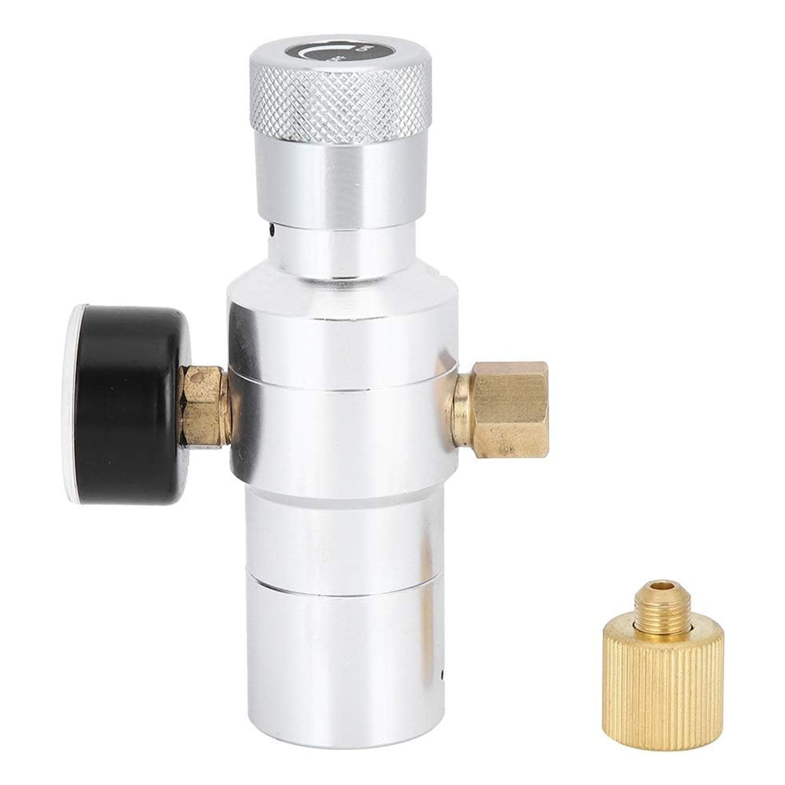 Portable CO2 Regulator 0-150PSI with Metal Construction Regulator Suitable for Home Brewing Enthusiasts Present