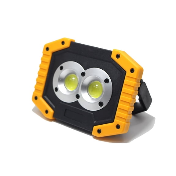 Portable COB LED Floodlight 20w USB Charging Floodlight USB Spotlight 18650 Portable Led Searchlight Camping