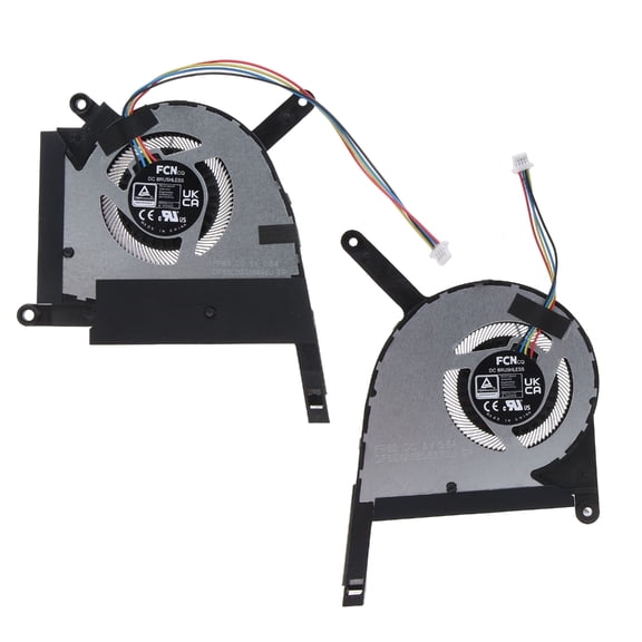 Portable CPU GPU Cooling Fan Replacement 4 Pin Power Connector Laptop Cooling Fan Internal used for FX507
