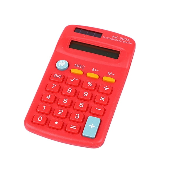 Portable Calculator, Small Cute Pocket Calculator with Large Screen Display for School Home Office, Ideal for Educational Levels from Elementary to College