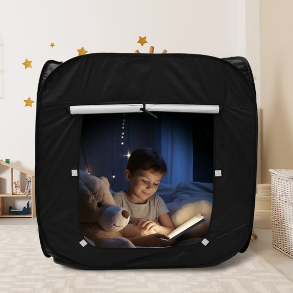 Portable Calm Corner Tent to Improve Focus Multifunctional Foldable Pop Up Play Tent with Organizer Bag for Home and Traveling Use