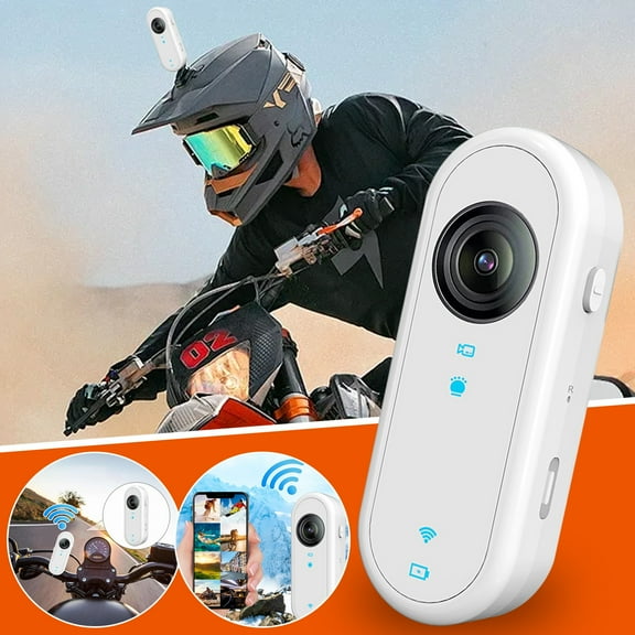 Portable Camera Qwtwty Sports Camera Outdoor Cycling Mountaineering Recorder Camera 1080p Long Battery Life Mobile Phone WIFI Interconnection