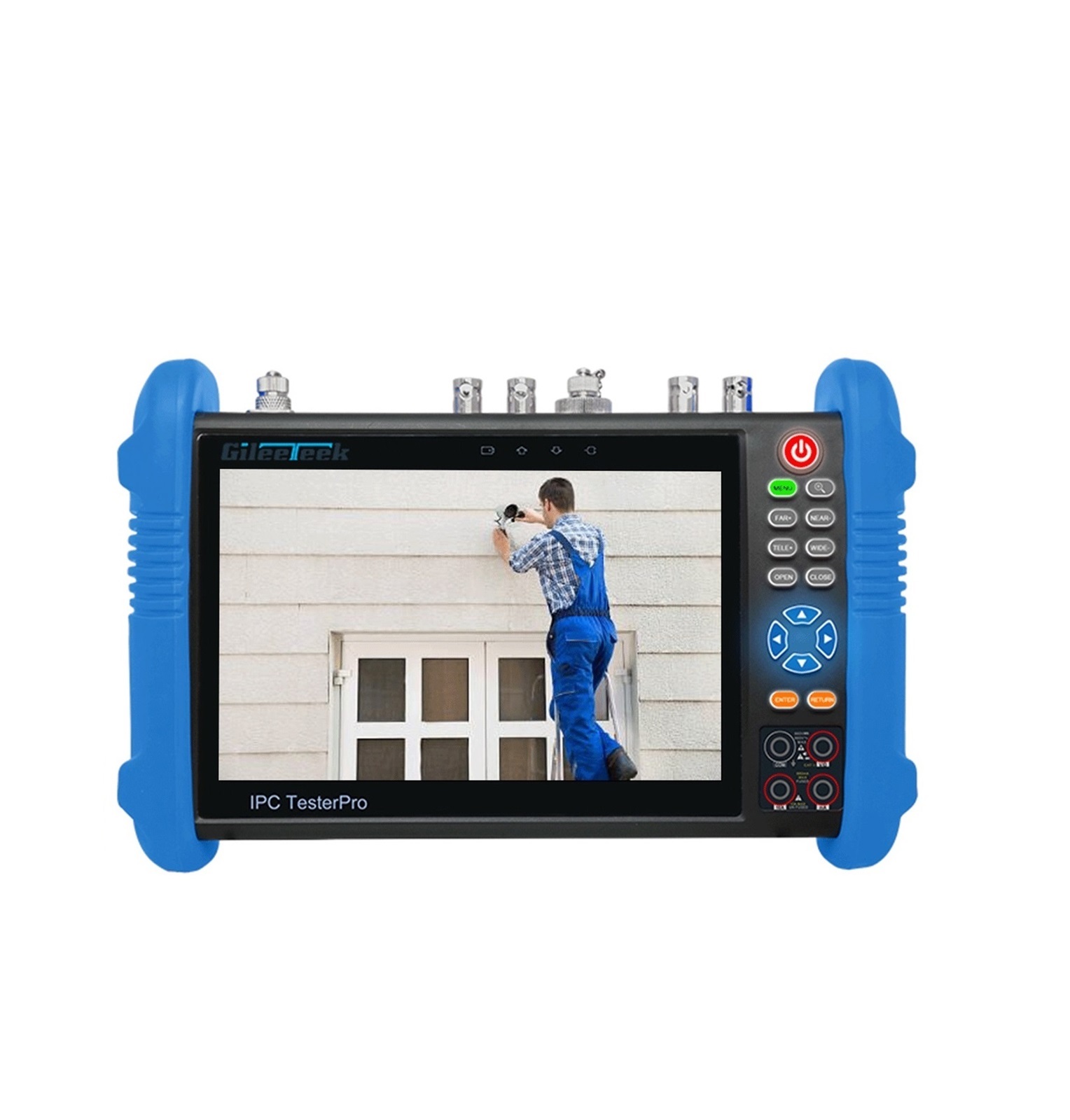 HD-2900 CCTV Tester Monitor 4.3 Inch - 4K 8MP Camera Tester Met Batterij En PTZ Bediening