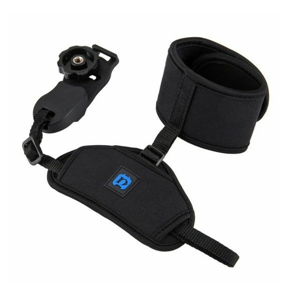 Portable Camera Wrist Strap Wrist Stabilizing Strap Band With Plate for Canon for Nikon SLR/DSLR Camera