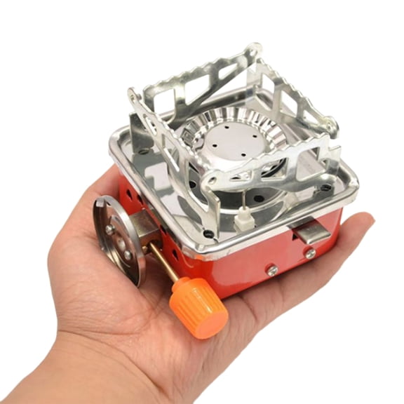 Portable Camp Stove, Wind Camp Stove, Small Hiking Burning Stove for Backpacking, Hiking, Mountaineering