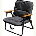 thumbnail image 1 of Portable Camping Chairs, Large Ultralight Backpacking Chair for Outdoor Camp, Foldable Chair for Beach, Travel, Outside Camping, Hiking, Black, 1 of 7