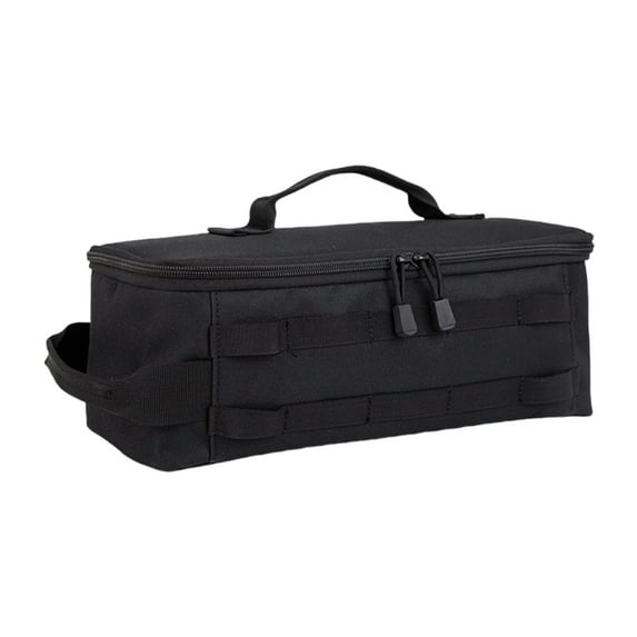Portable Camping Cookware Bag Outdoor Carrying Picnic Tableware Organizers Large Capacity Utensils Storage Bag Enduring