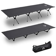 Portable Camping Cot Sleeping Cot Ultralight Backpacking Camping Cot Black