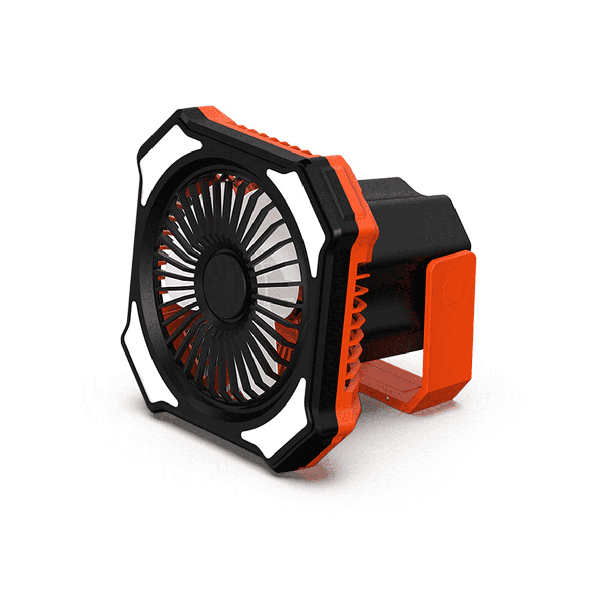 Outdoor Fan Charging USB Small Fan Desktop Folding Portable Camping Fan Office