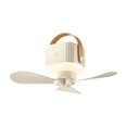 thumbnail image 1 of Portable Camping Fan with Lights,LED Hanging Ceiling Fan,Wireless Rechargeable Tent Fan,for Canopy, Beach, RV, Car, Camper,Outdoor,Indoor, 1 of 6